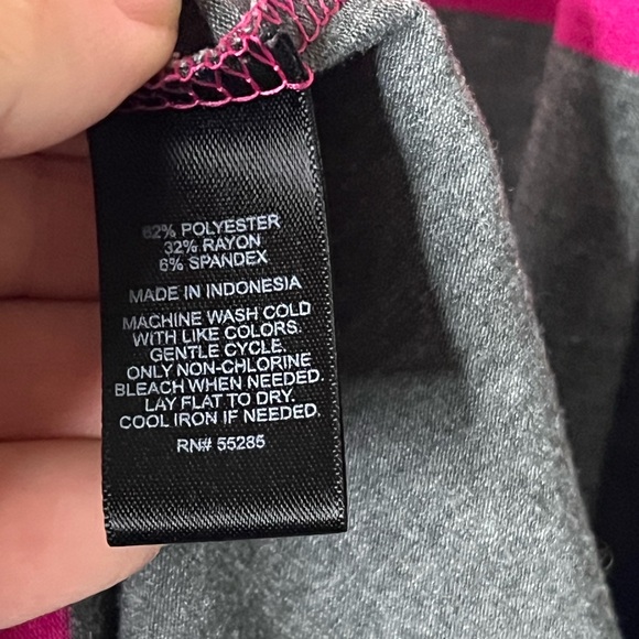 Express Bodycon Color Block Midi Sleeveless Dress Pink Multicolor Size Large - Picture 5 of 5